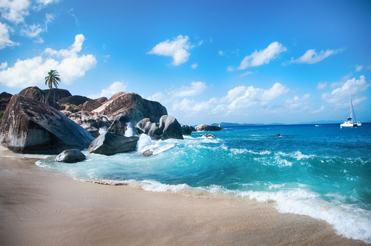 Tortola BVI beachscape