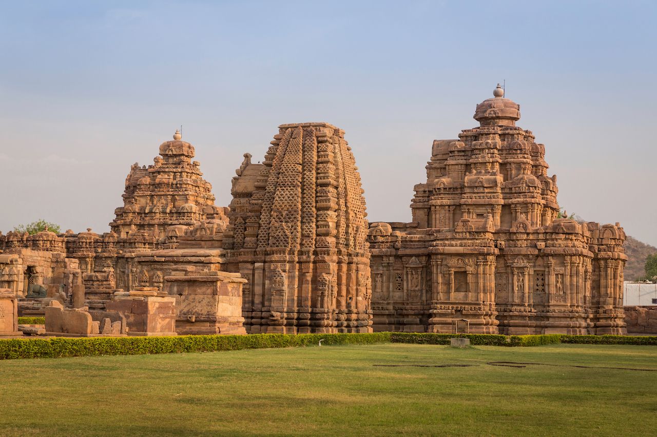 Virupaksha is the main temple of the Pattadakal temple complex in India