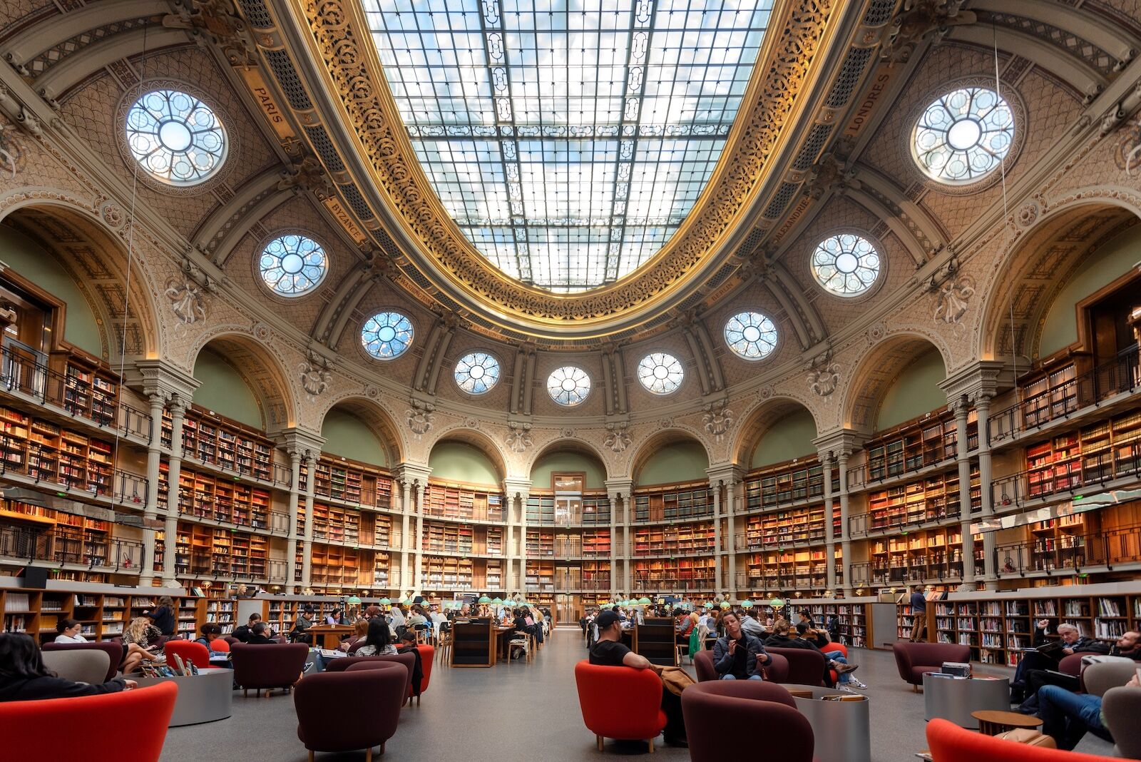 The coolest libraries in the world: the Bibliothèque Nationale de France Richelieu in Paris