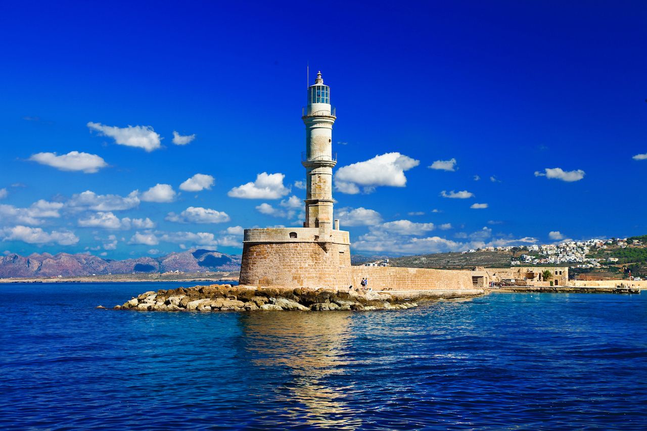 Crete lighthouse