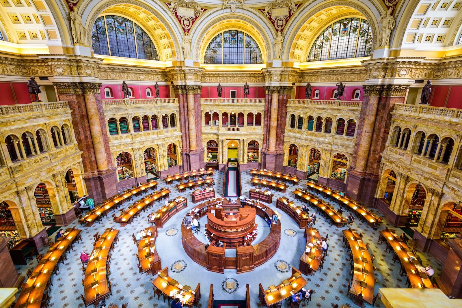 Coolest libraries in the world: The Main Reading Room, Library of Congress, Washington, DC