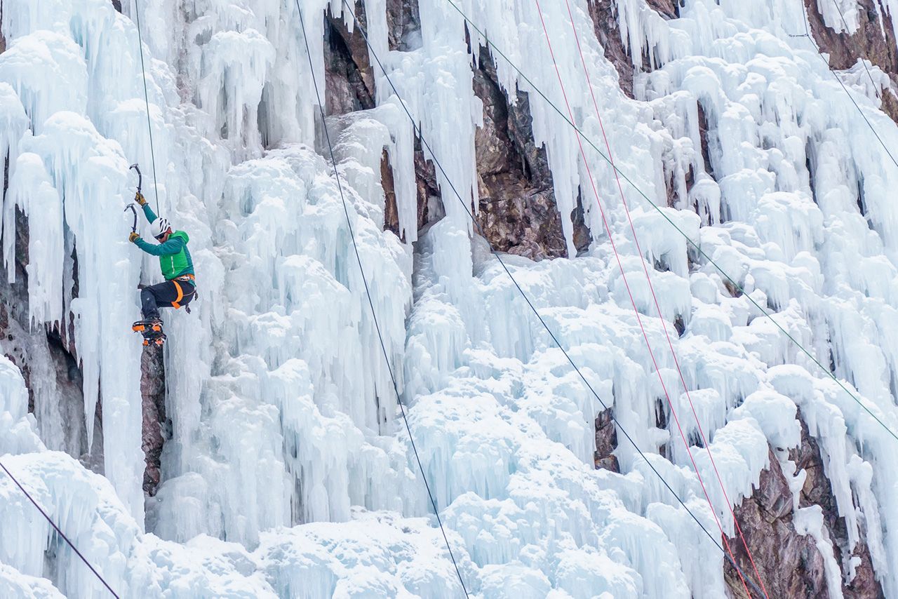 How to Climb Colorado’s Ouray Ice Park