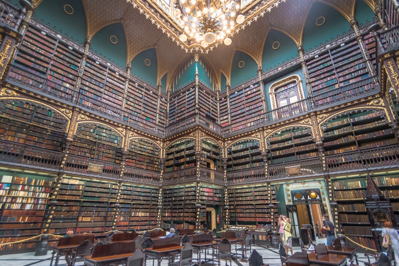 Coolest libraries in the world: Real Gabinete Portugues de Leitura, Rio de Janeiro