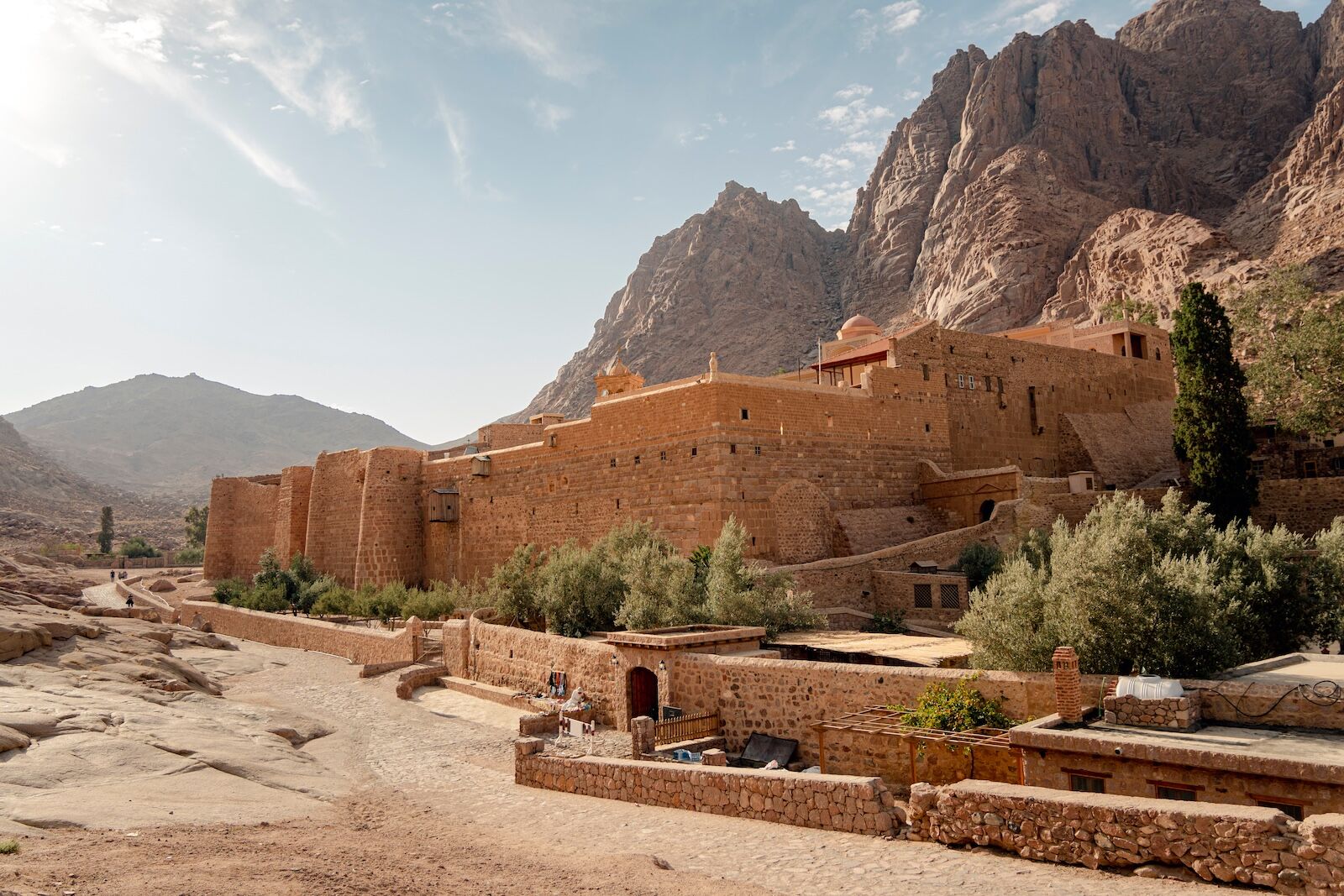 Coolest libraries in the world: The library at the St. Catherine Monastery in Egypt.