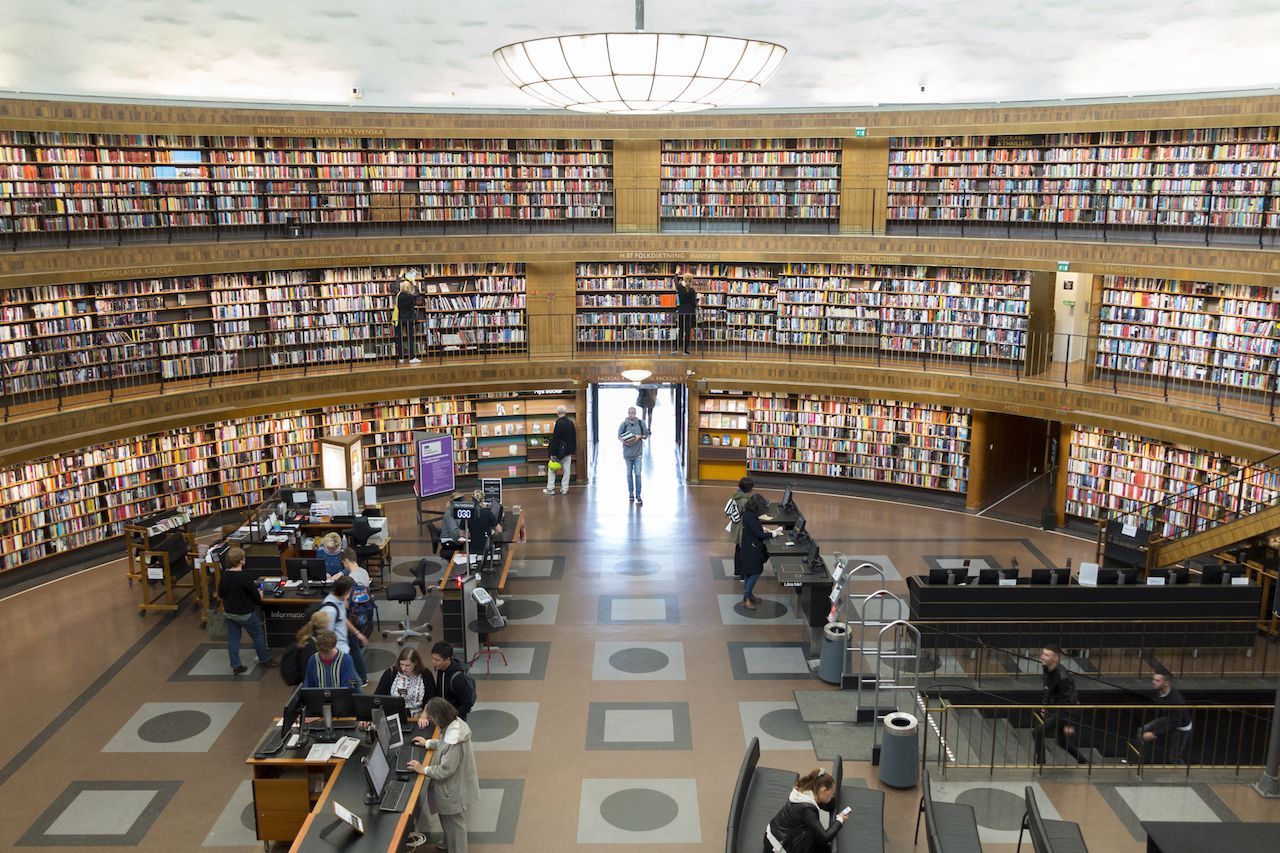 Coolest libraries in the world: The Stockholm Public Library