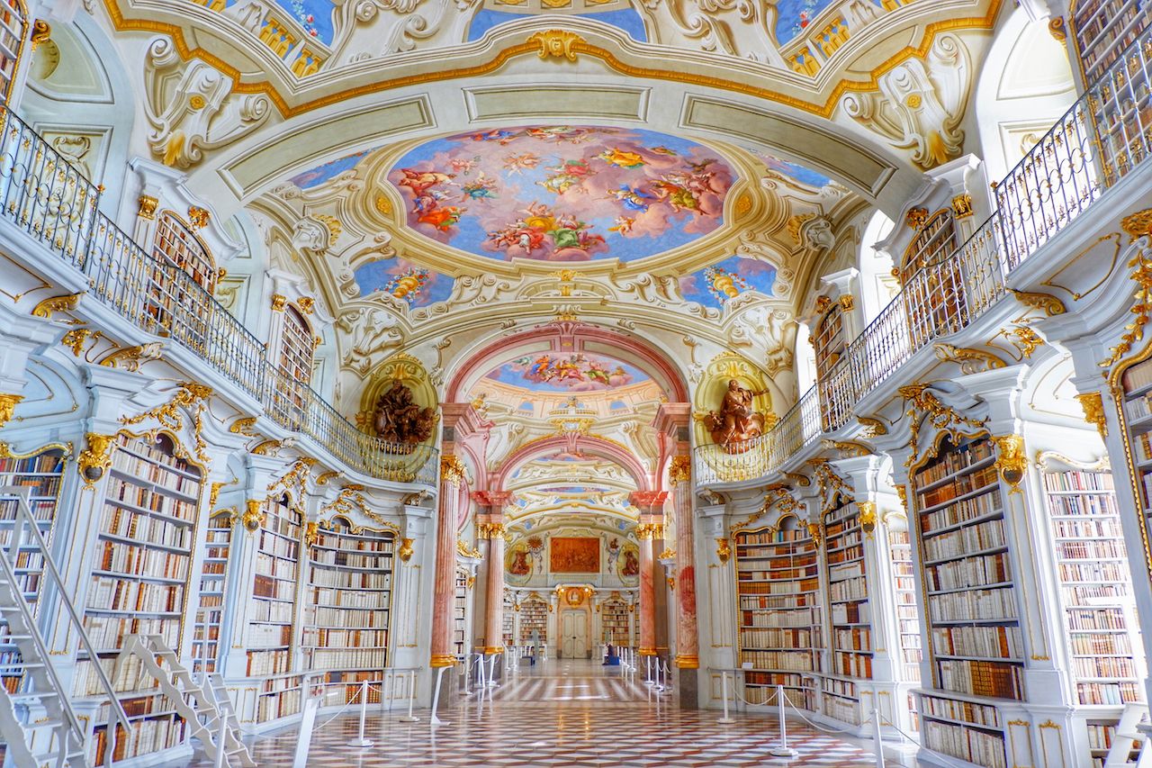 Coolest libraries in the world: The Admont Abbey Library in Austria