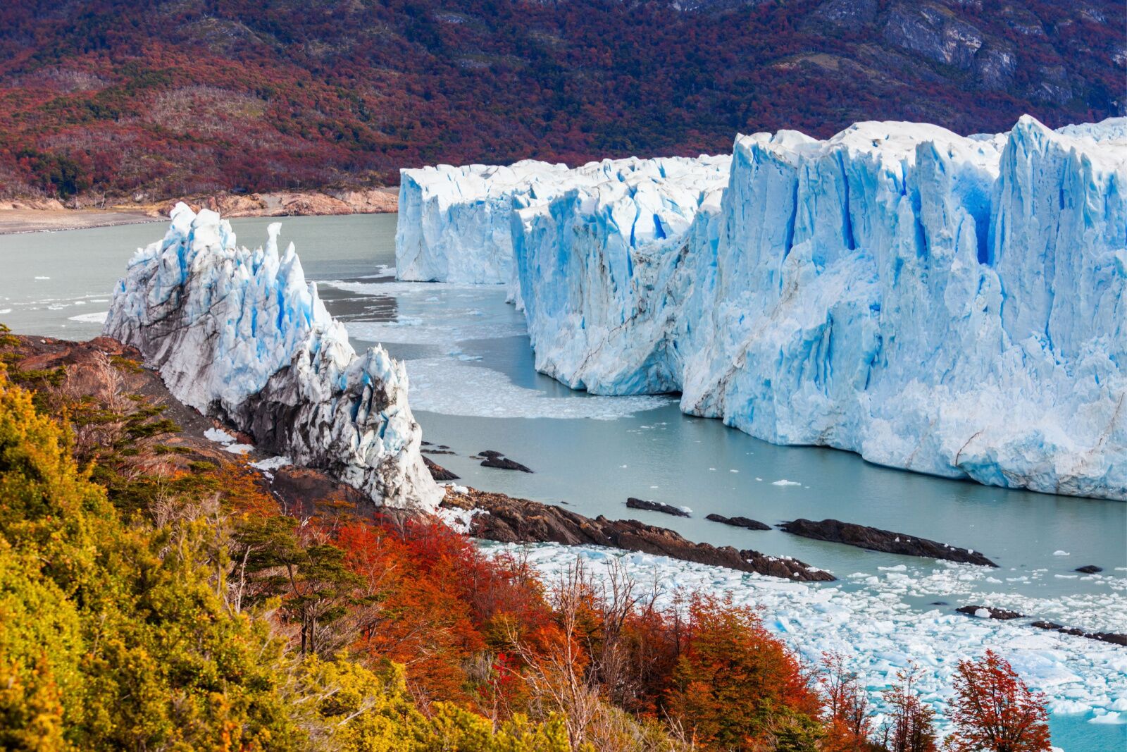 Chile national parks - in Los Glaciares National Park 