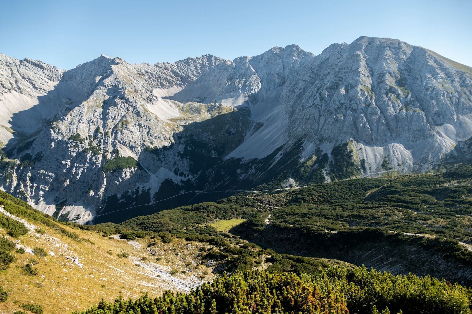 Goetheweg trail in austria