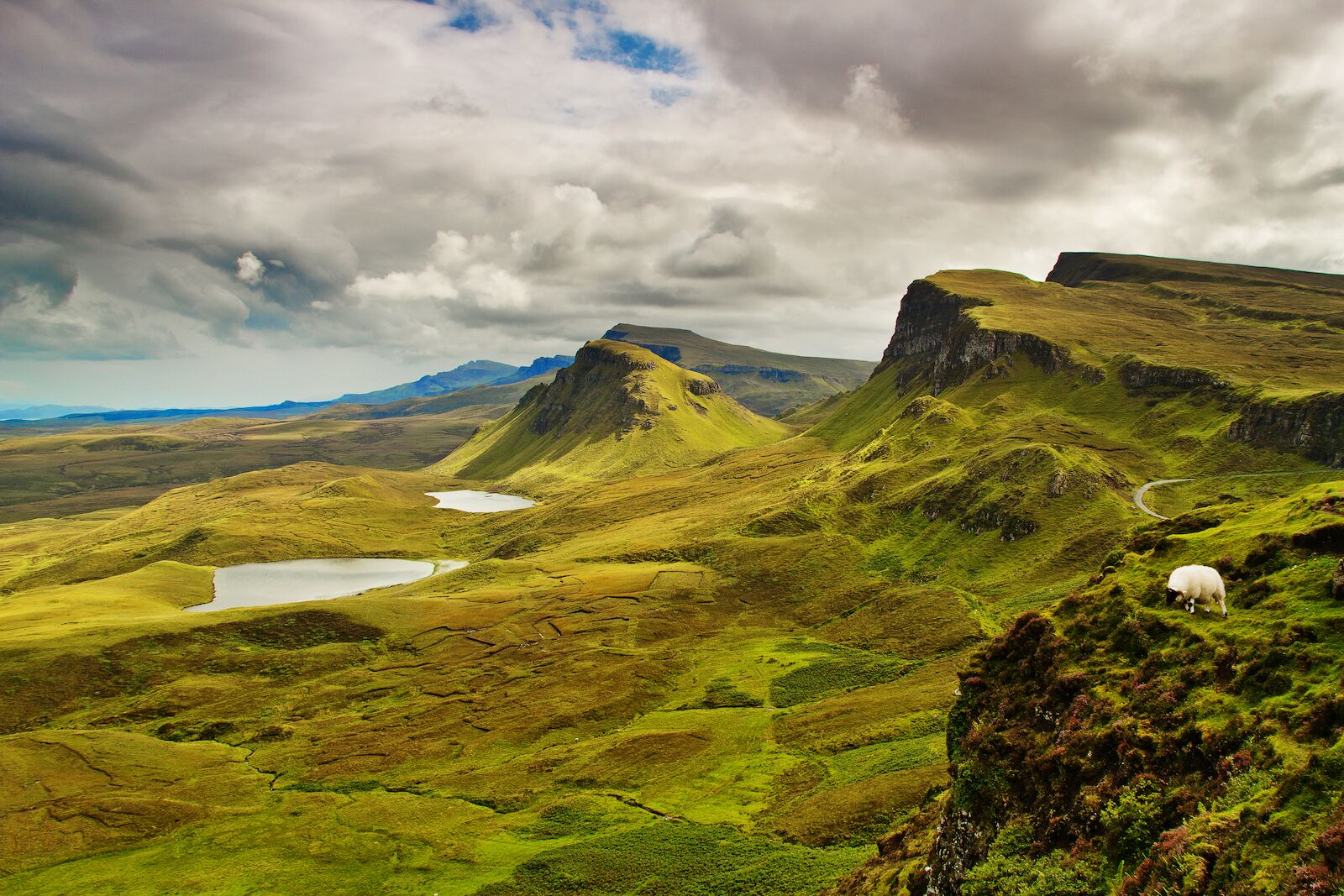 Scottish landscape. Scotland is one of the six Celtic nations in the world.