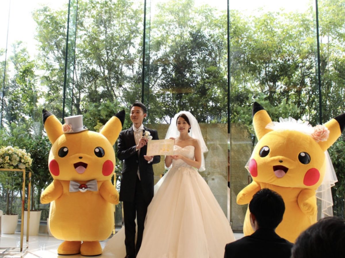 Pokémon Themed Weddings In Japan Are A Thing