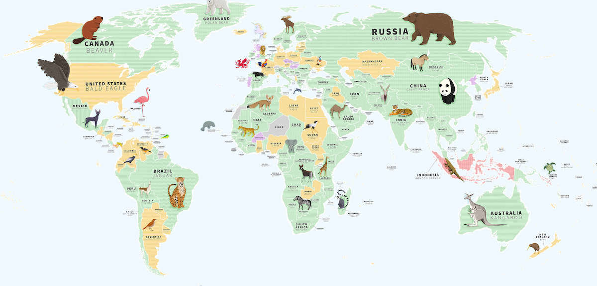 national-animals-of-asian-countries-worldatlas