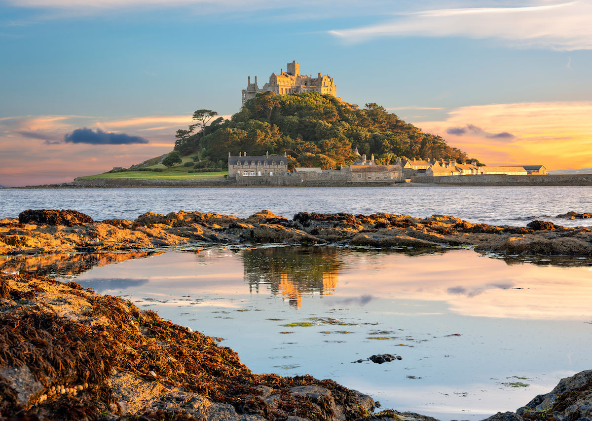 The Island Of St Michael S Mount In Cornwall Needs A Gardener