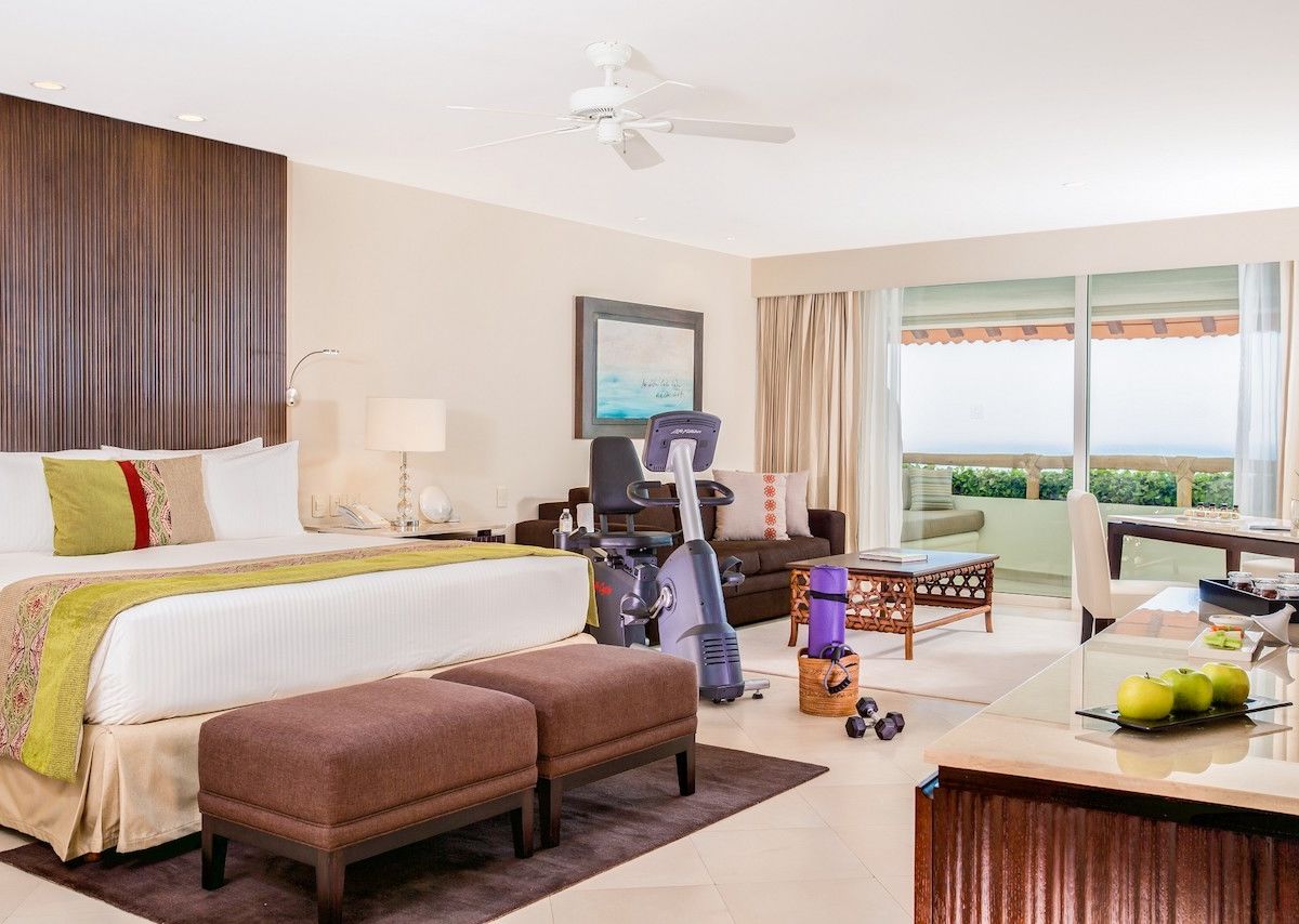 Luxury Hotels With In-Room Gyms in the United States and Mexico