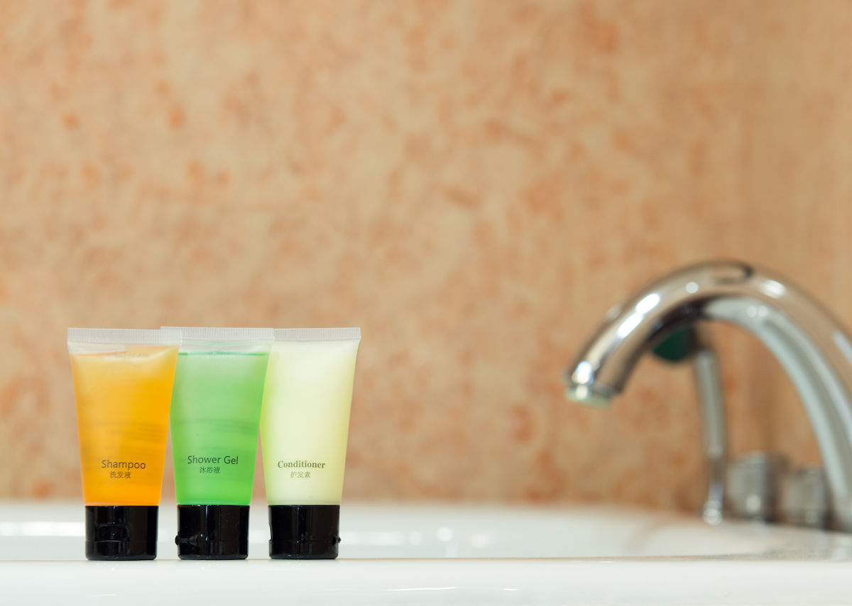 Holiday Inn Removing Mini Toiletries