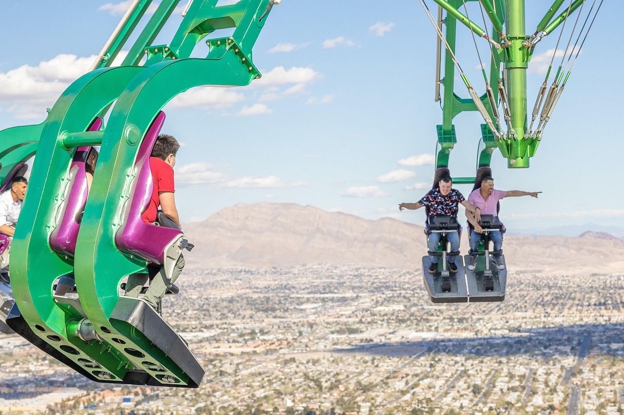 Photograph : Thrill Ride: Strat1 - Las Vegas Sun News  Stratosphere las  vegas, Roller coaster, Las vegas trip