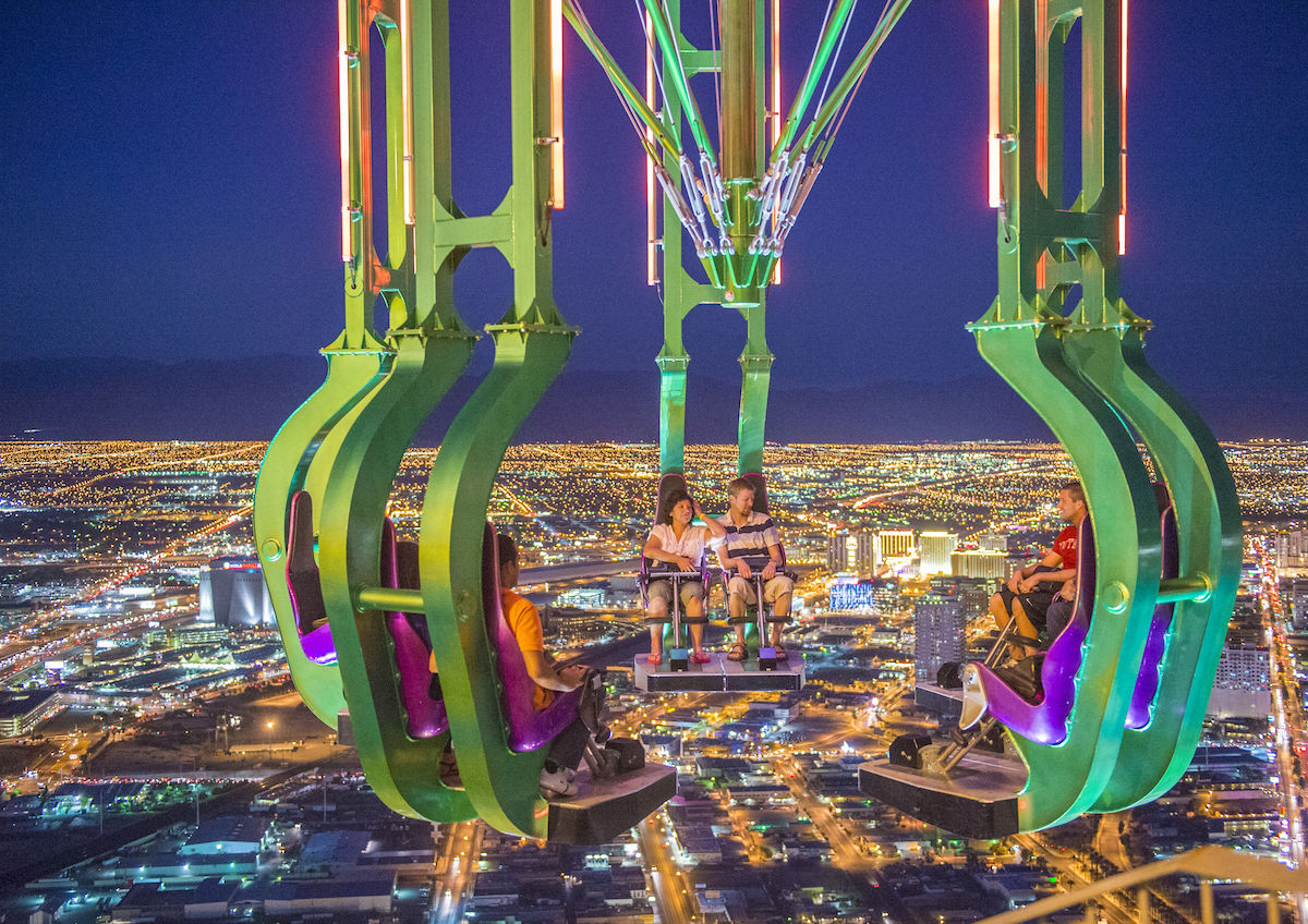 las vegas skyscraper roller coaster