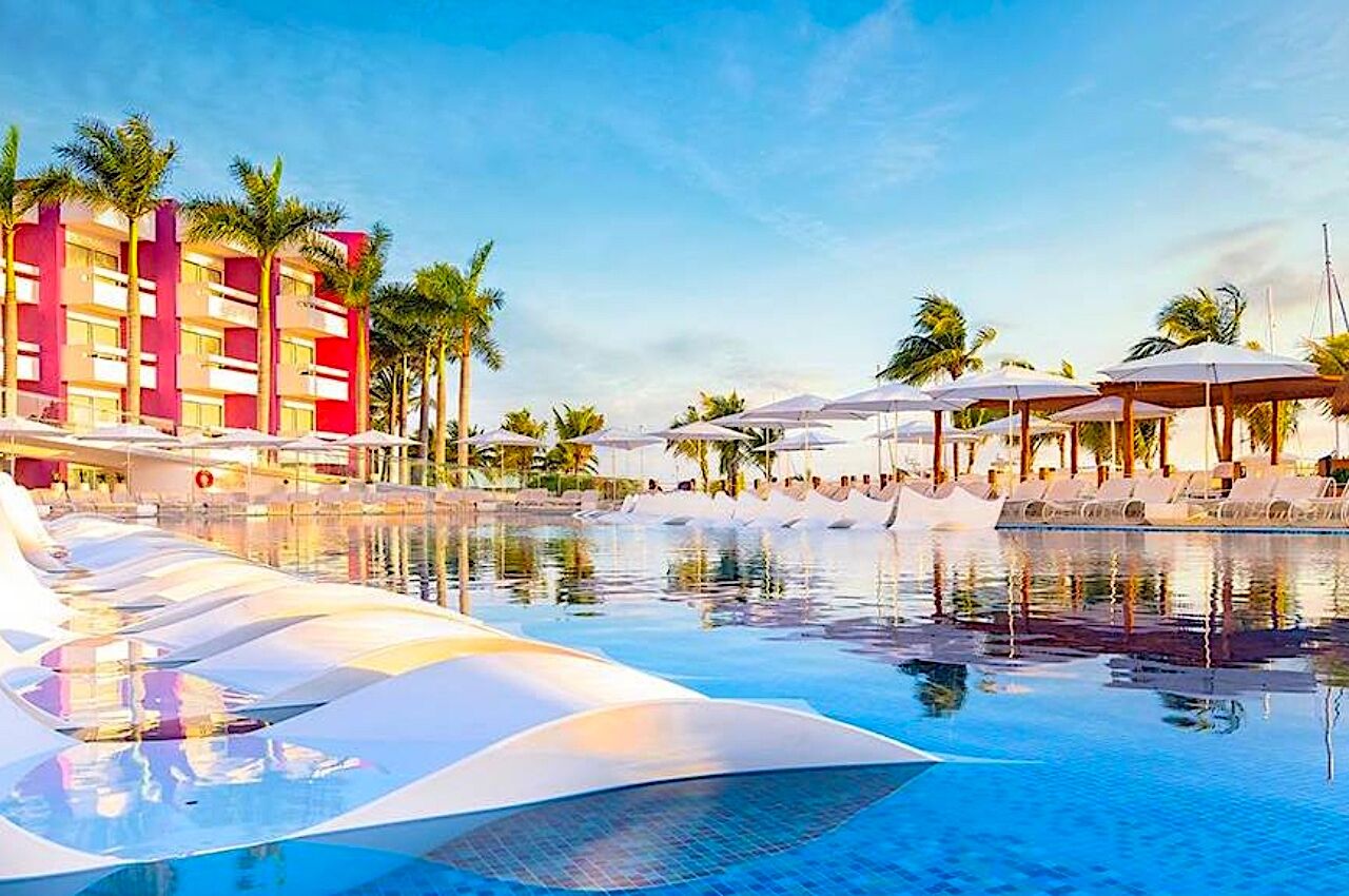 Pool at Temptation Resort Cancun, Mexico