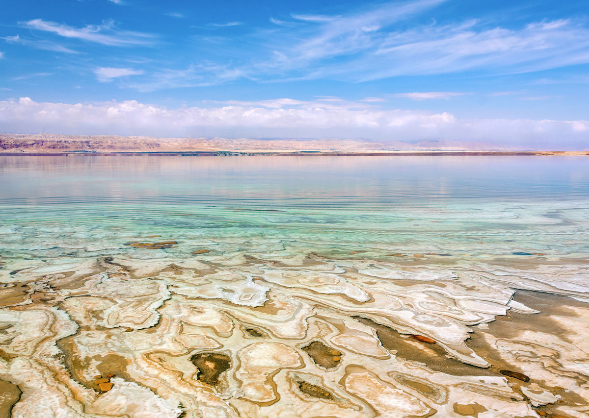 dead sea located in jordan