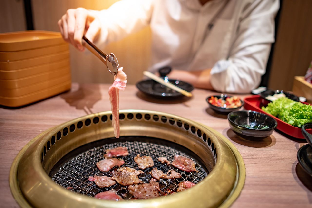 Meat korean bbq