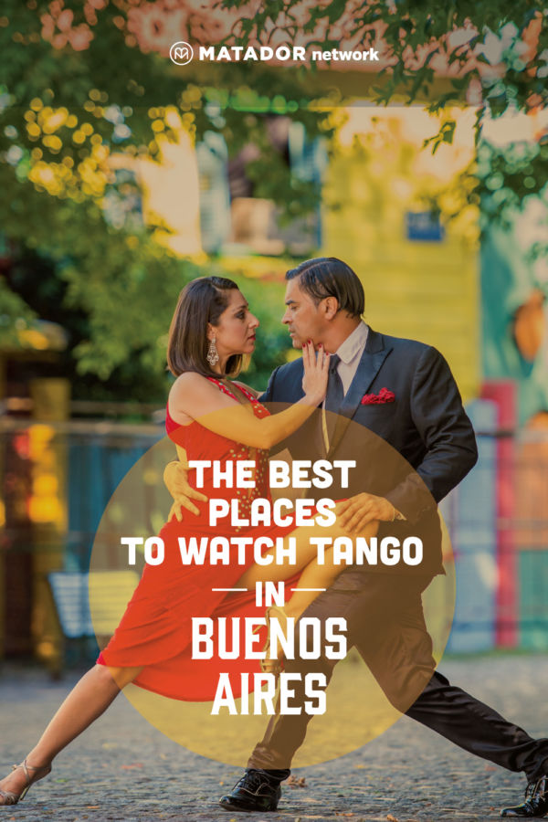 Where To Watch Tango In Buenos Aires