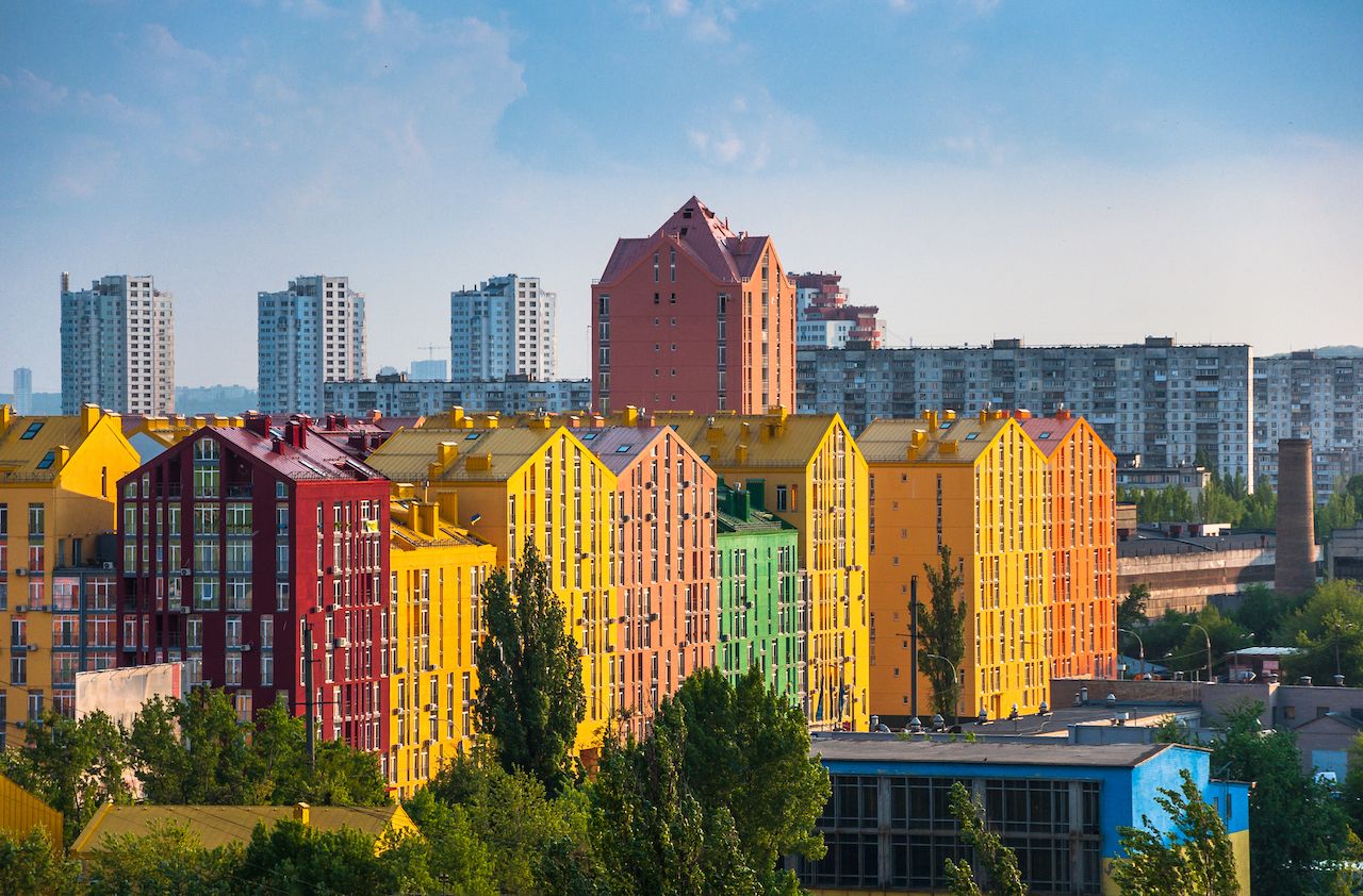 Comfort Town is a colorful suburb of kyiv