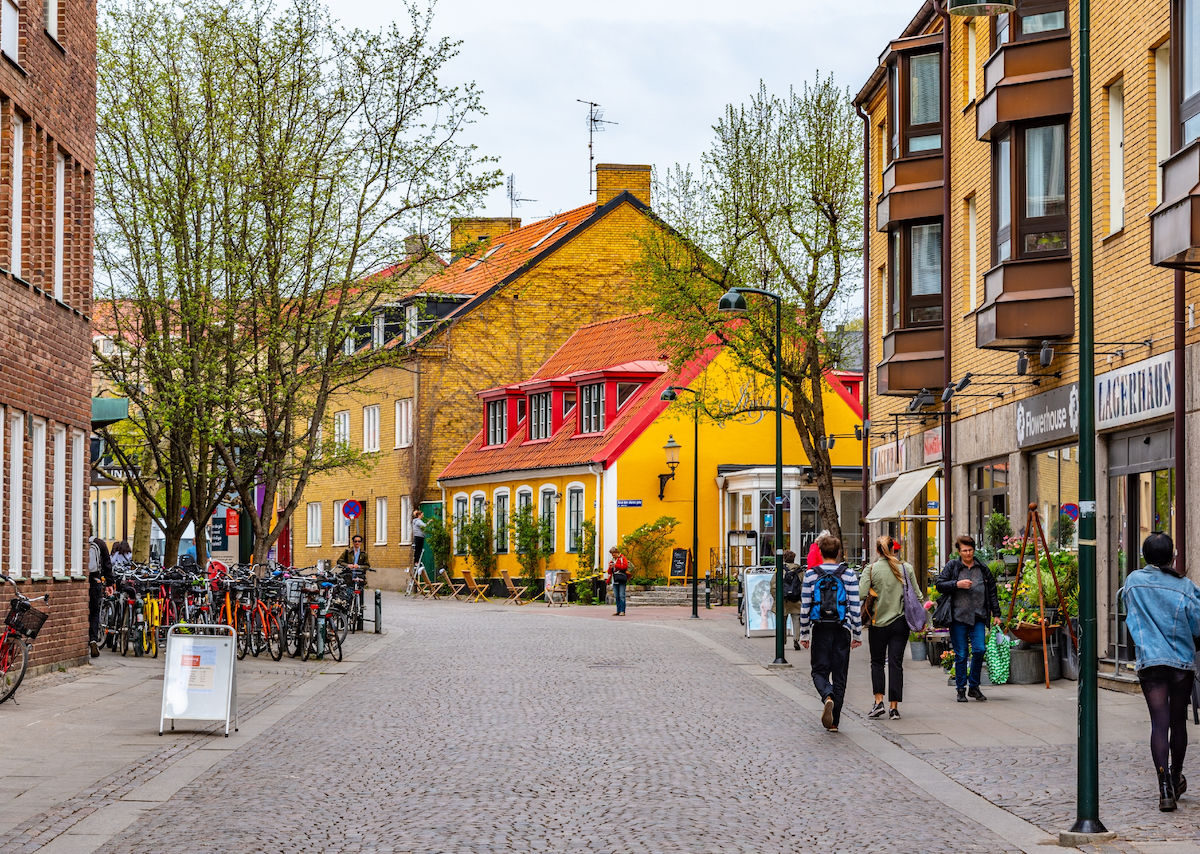Lund has the largest university in Scandinavia, as well as ancient architec...