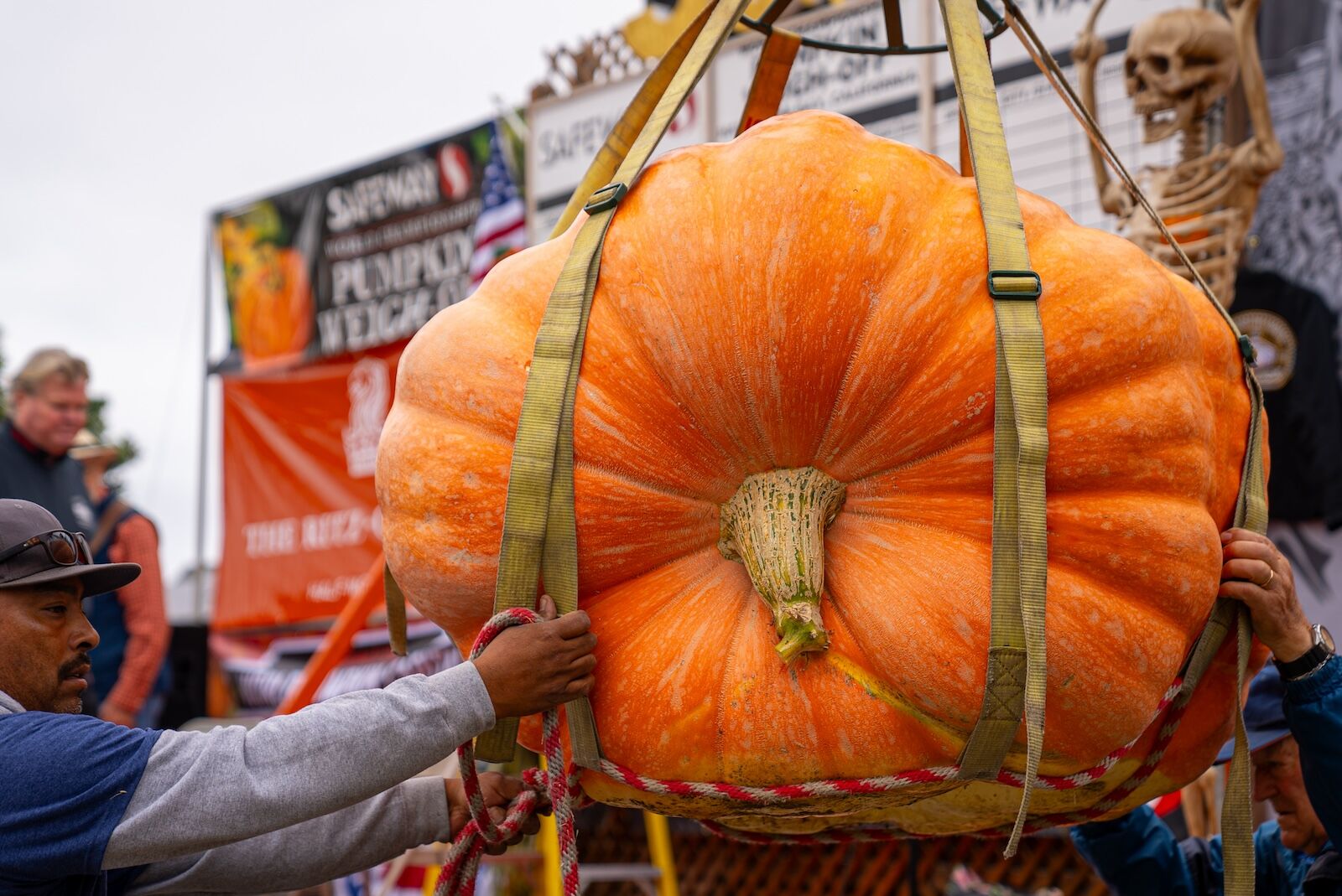 US pumpkin festivals - half moon bay
