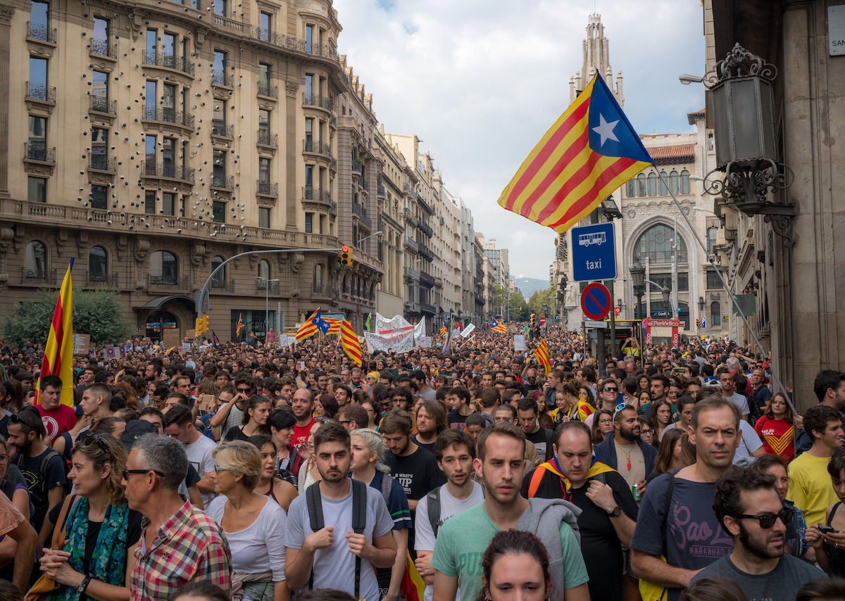 Barcelona Independence Protests