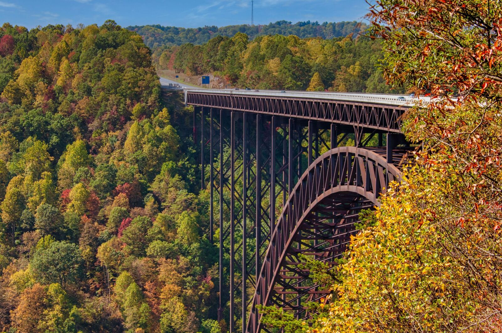 new river gorge - fall climbing