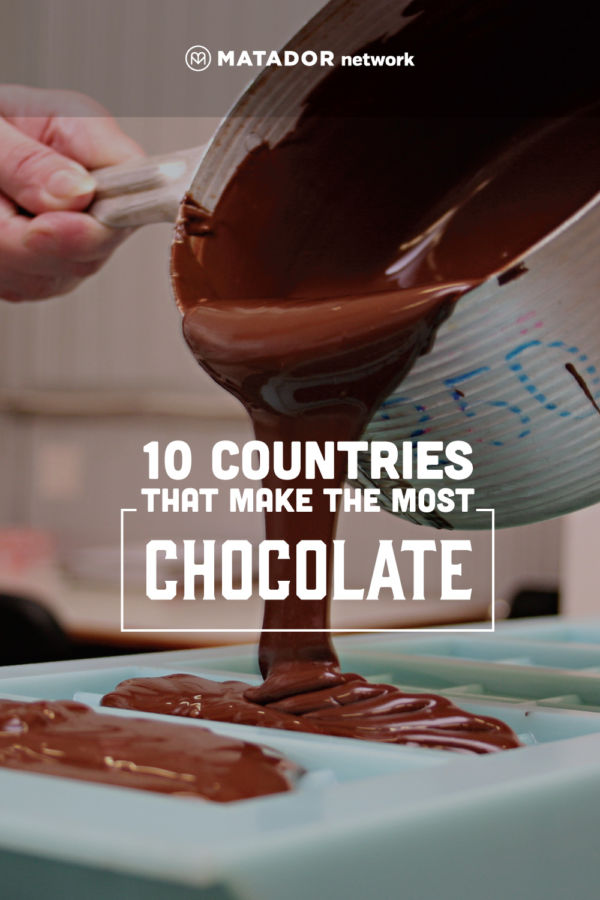 The Countries That Make the Most Chocolate