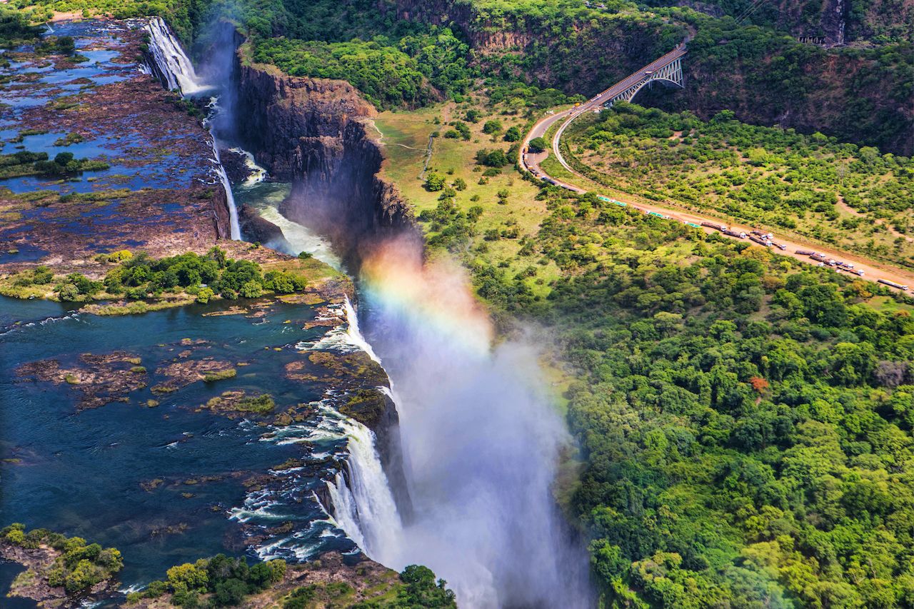 Victoria Falls waterfall