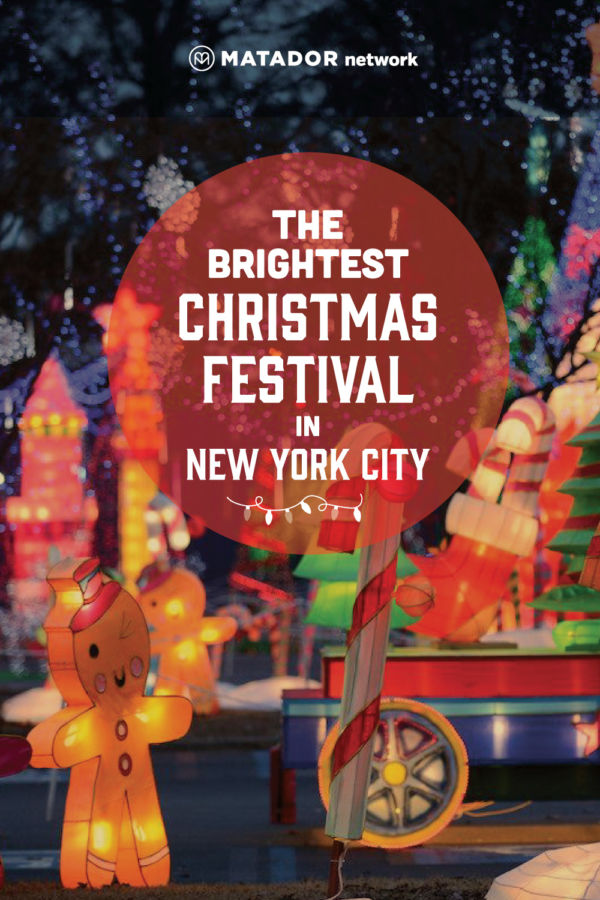 Lantern Festival in New York City for Christmas 2019