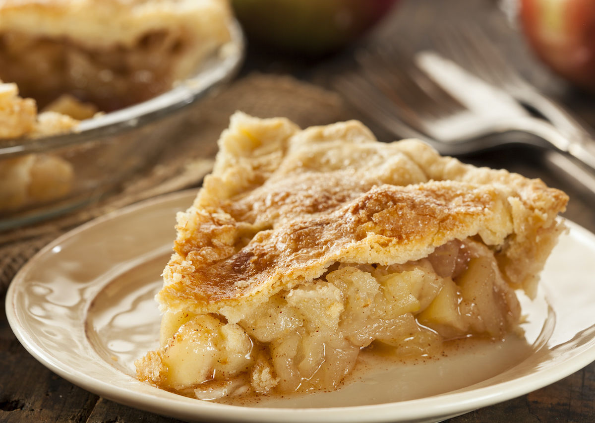 Receta de pie de manzana