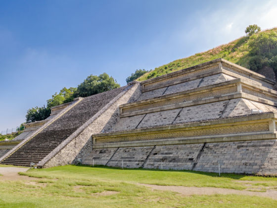 What is the largest pyramid in the world and where is it
