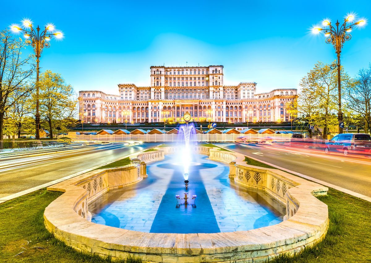Plarliamentary Palace In Bucharest Romania 1200x850 
