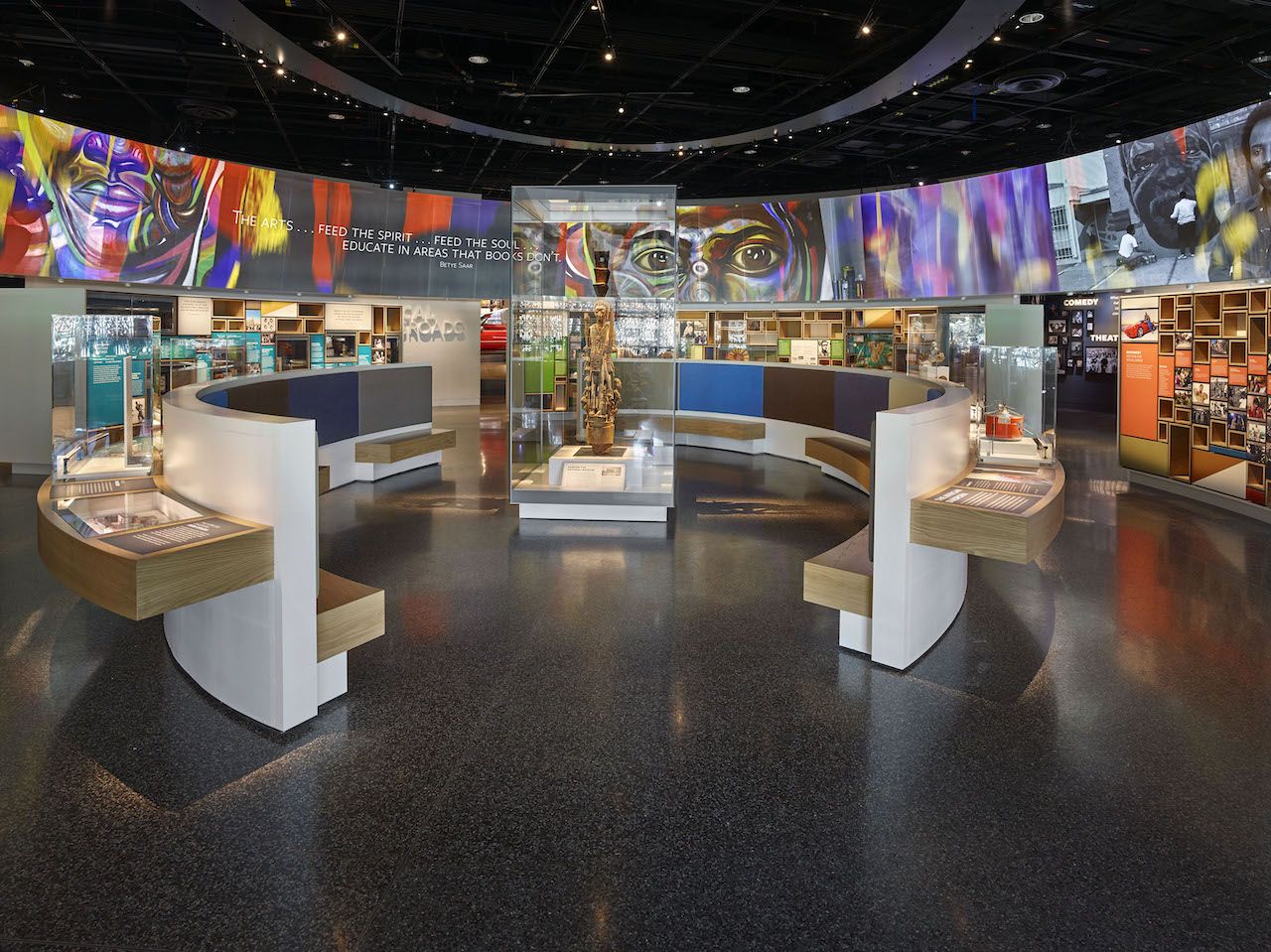 Cultural Expression exhibit at the National Museum of African American History and Culture