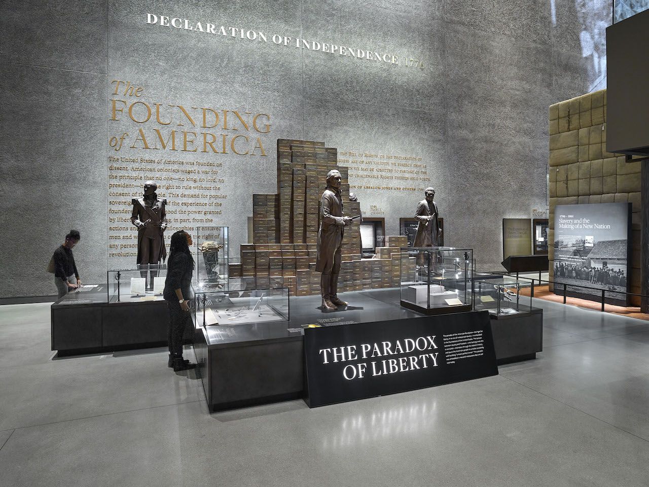 Slavery and Freedom exhibit at the National Museum of African American History and Culture