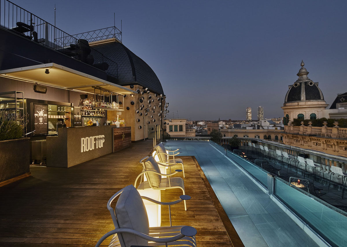 The Best Rooftop Bars In Barcelona Spain