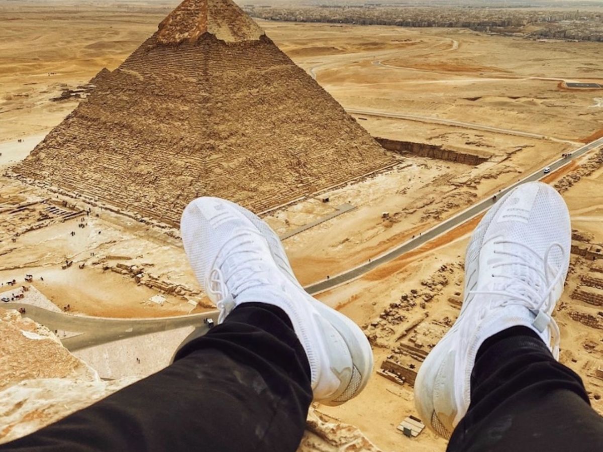 Instagrammer Vitaly Jailed for Climbing Egyptian Pyramid