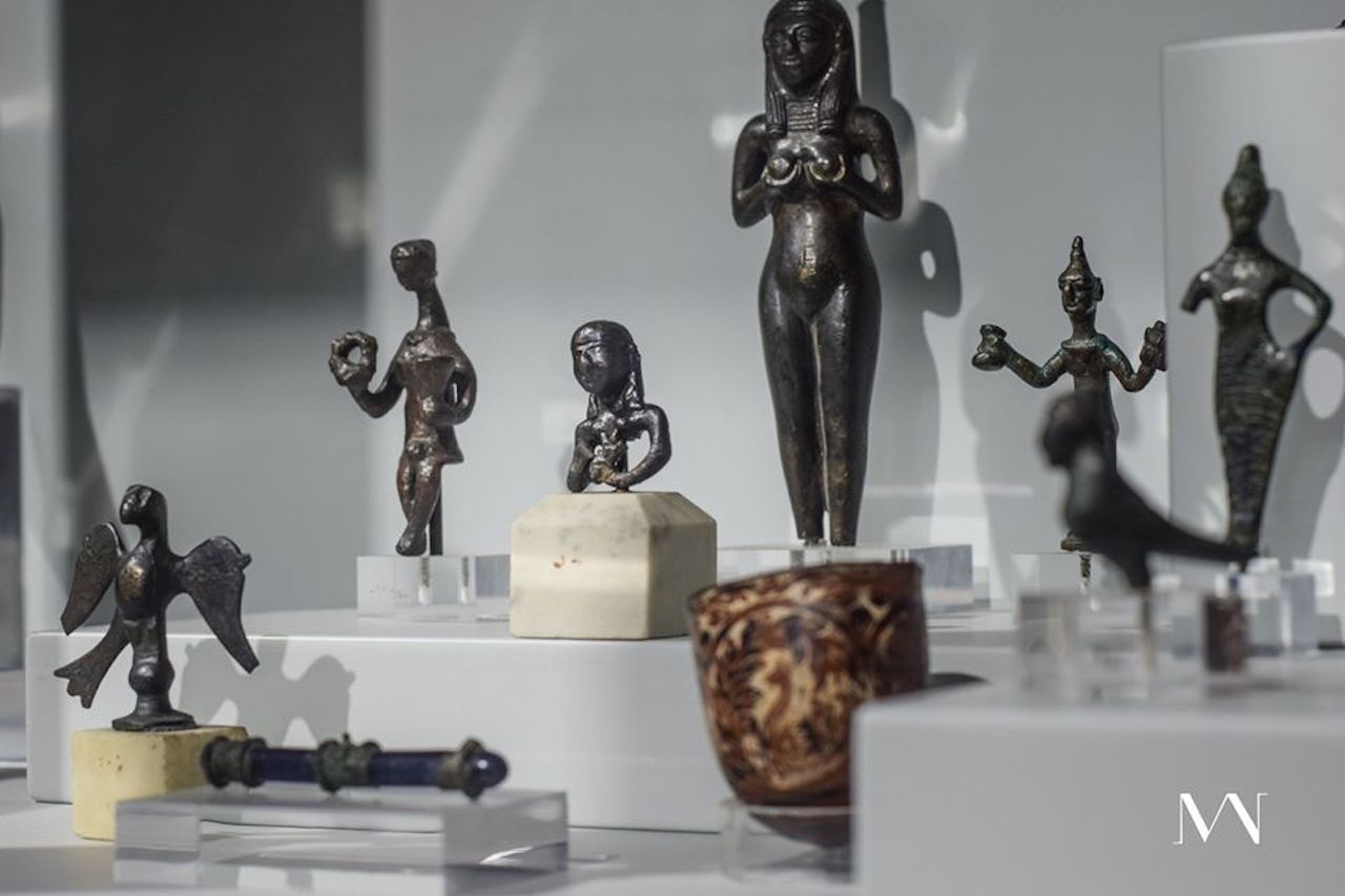 Erotic artifacts displayed at theMuseo Archeologico di Napoli