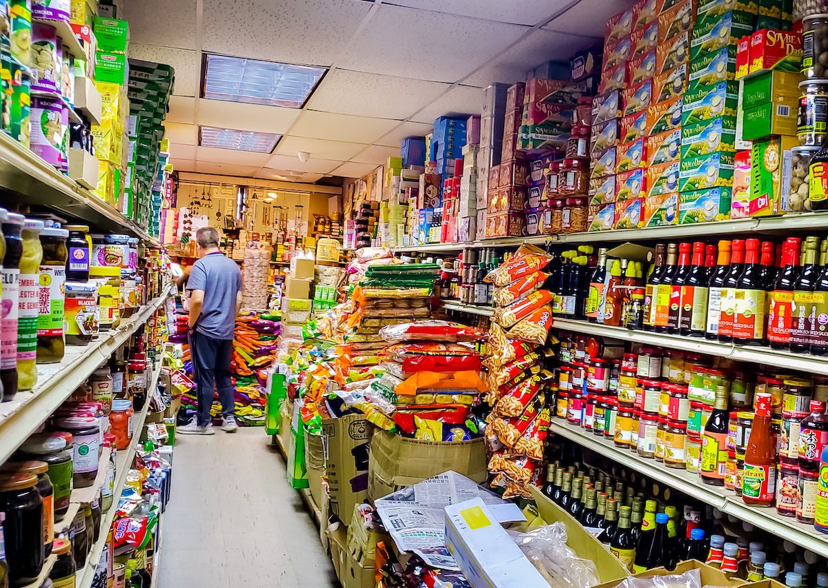Shopping At Asian Grocery Stores During Coronavirus
