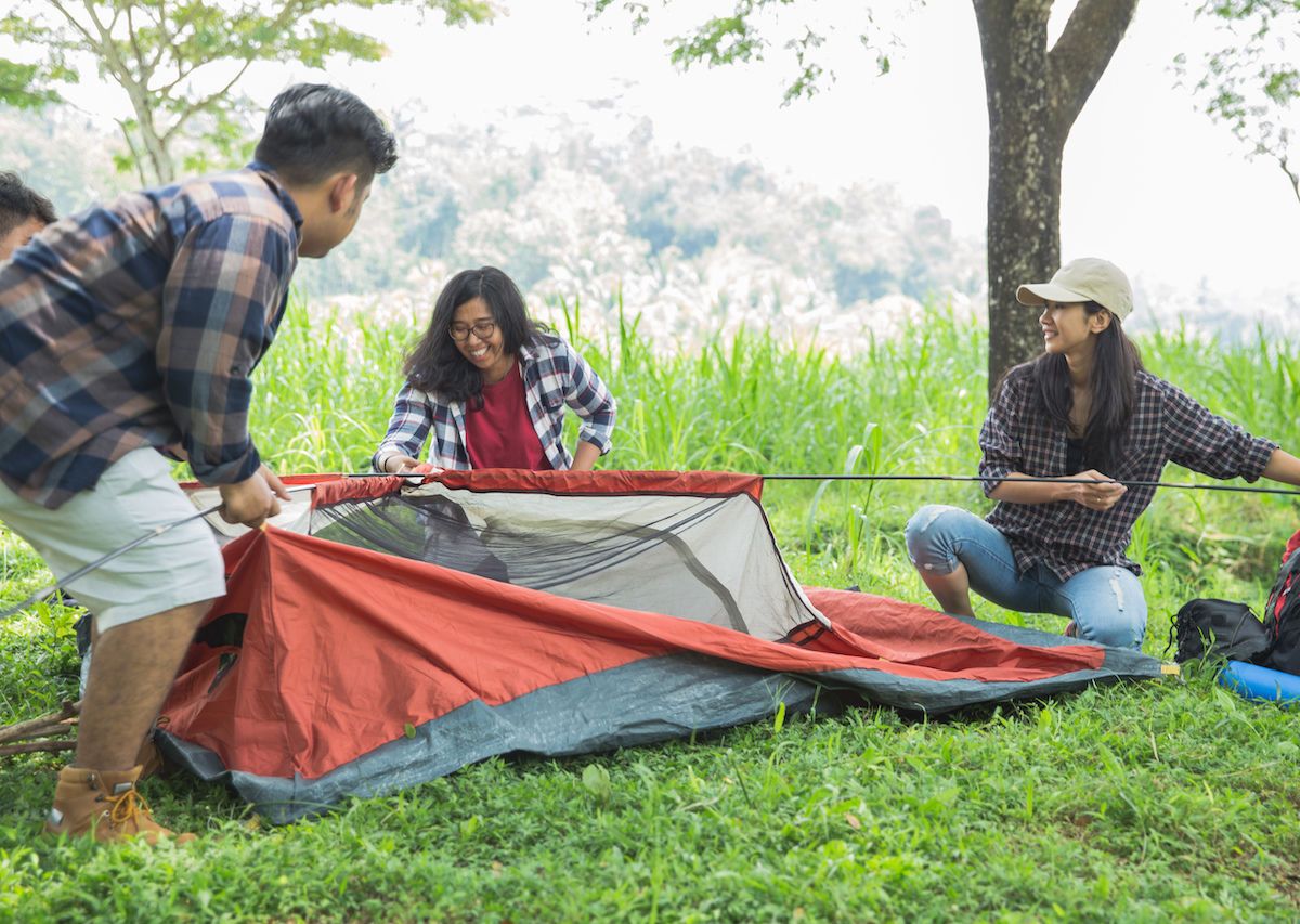 How To Pitch a Tent