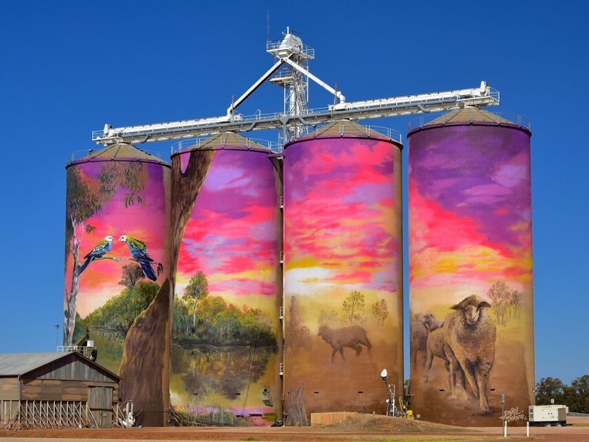 Australia’s Silo Art Is Taking Urban Street Art To the Countryside