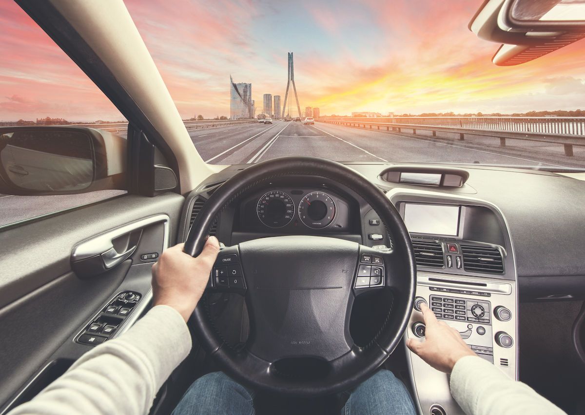 This virtual site lets you drive and listen to radio stations