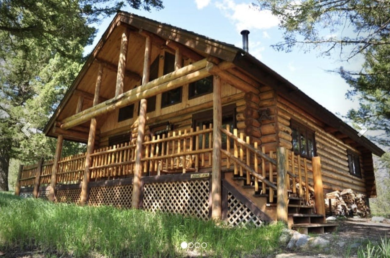 The Douglas Fir House luxury cabins at Lone Mountain Ranch 
