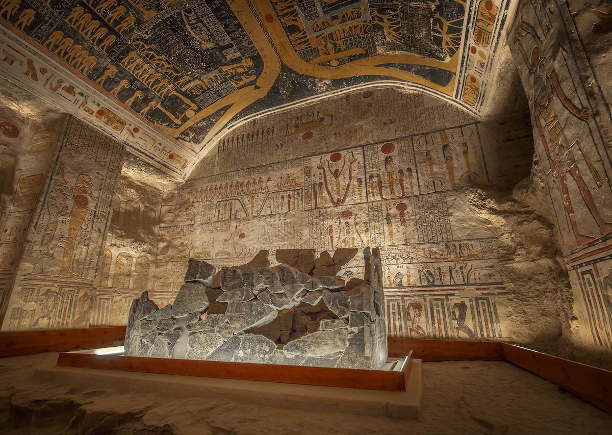 Interactive Walkthrough Tour of Ramses VI’s Tomb