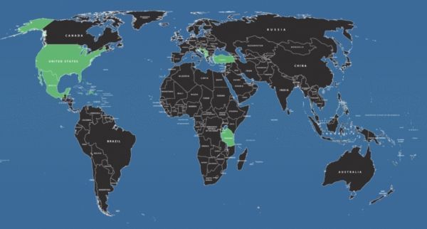 Map Shows Where Americans Can Travel Right Now