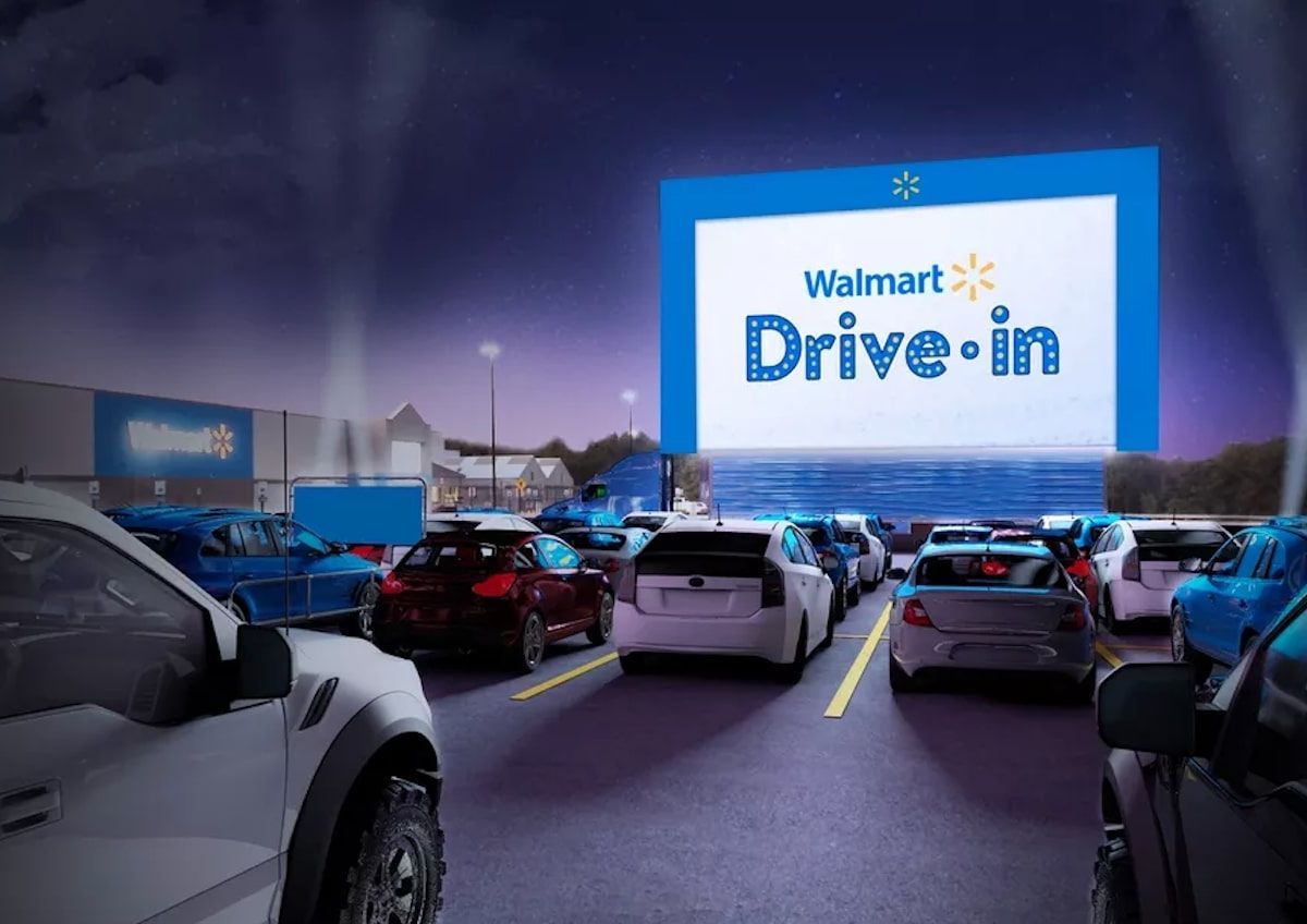 Walmart Hosting Drive-In Movies