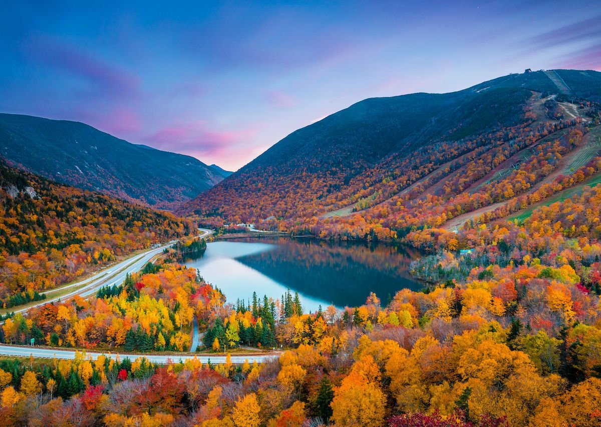 fall new england bus tours