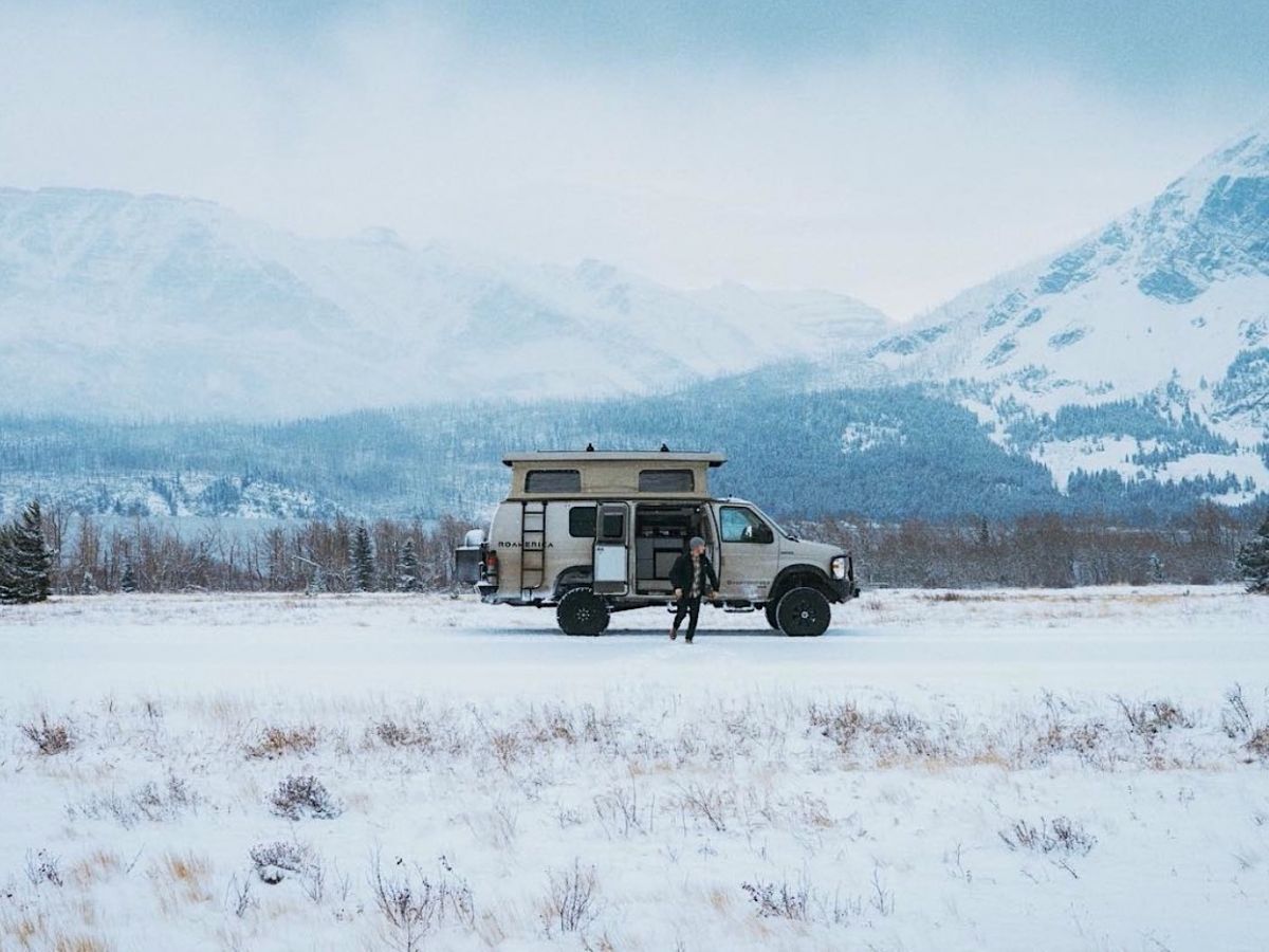 The Best 4x4 Camper Vans To Rent for Winter Road Trips